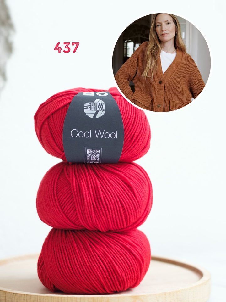 Strickpaket Cool Wool Cardigan