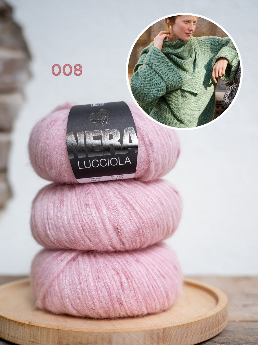 Strickpaket Lucciola Dreieckstuch