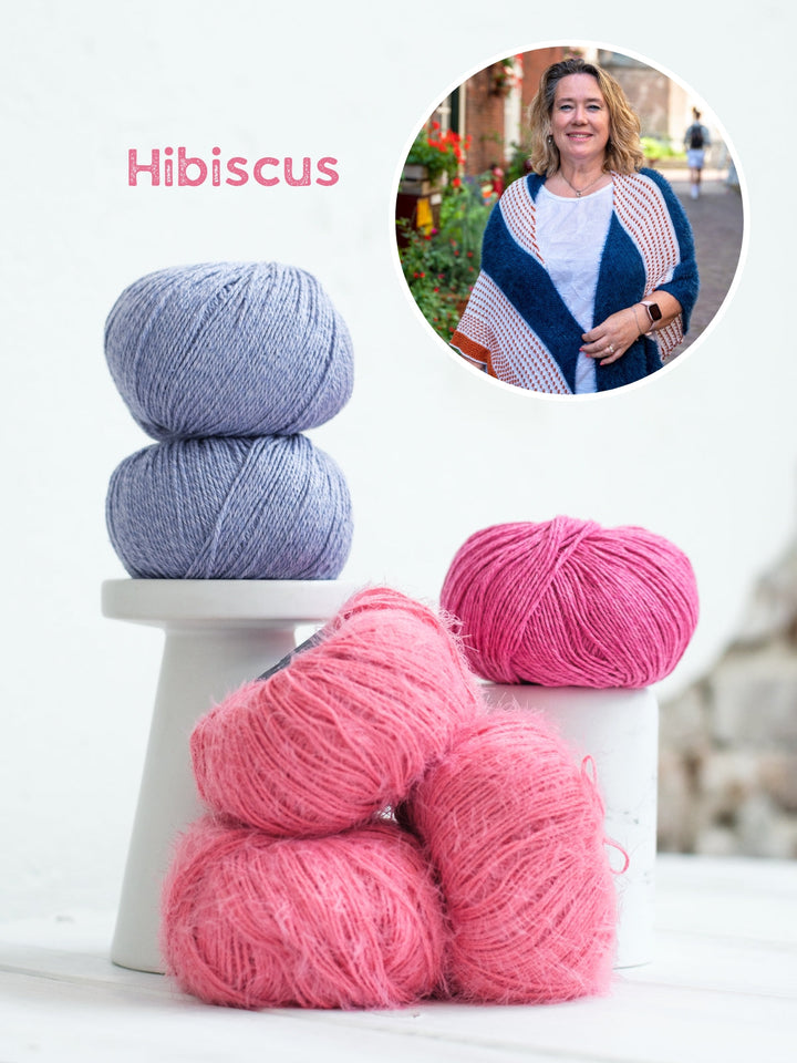 Strickpaket Lizas Tuch Polka Dots Sommer
