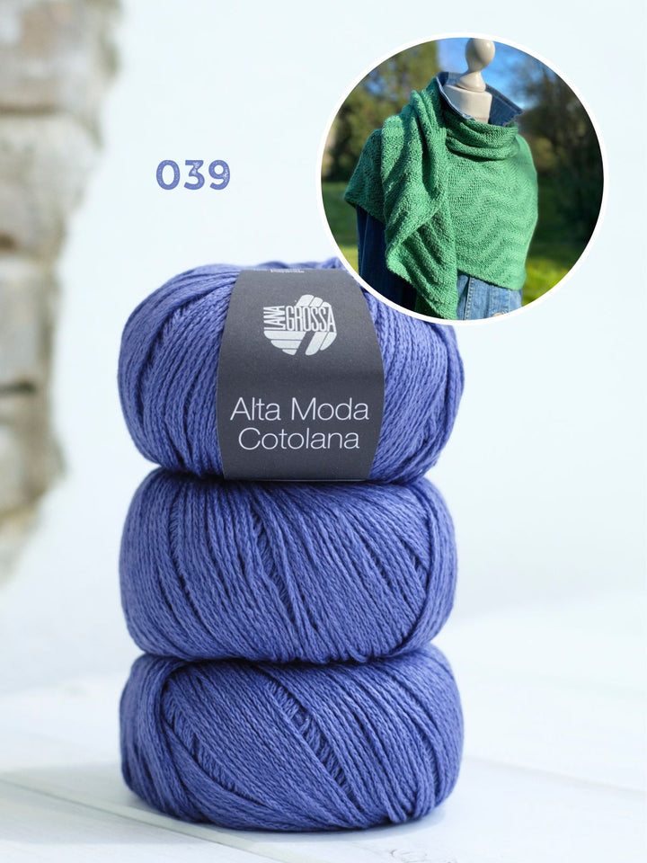 Strickpaket Lizas Tuch Swinging Lines