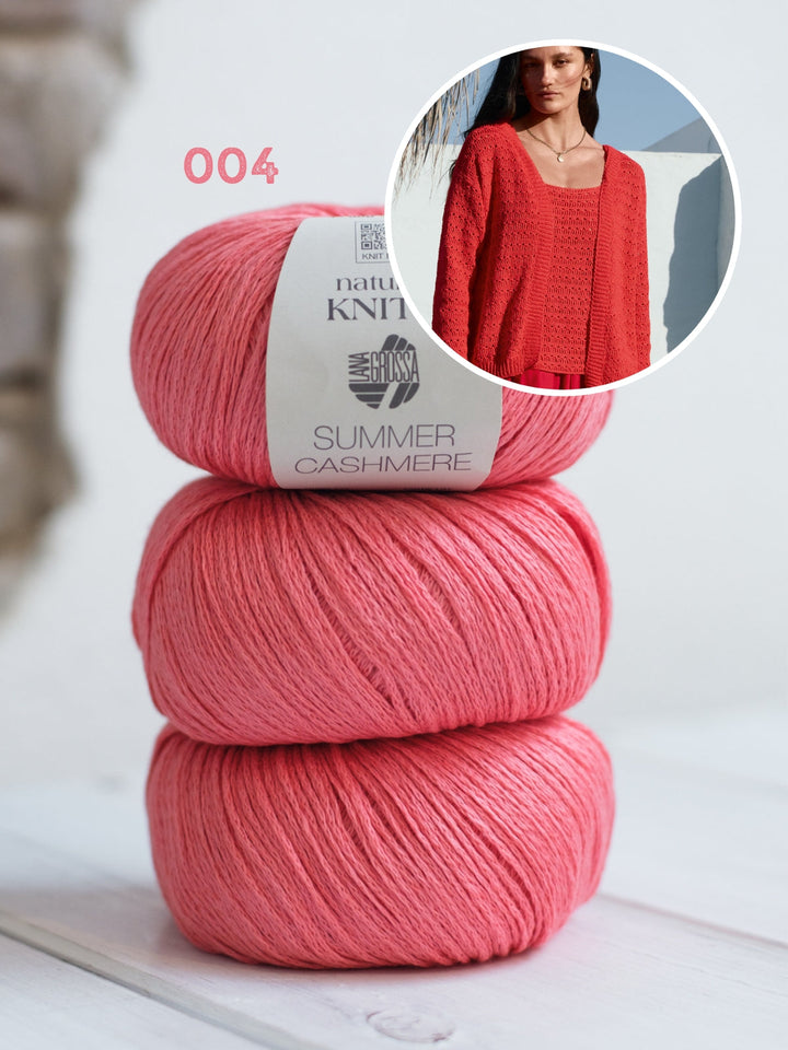 Häkelpaket Summer Cashmere Top