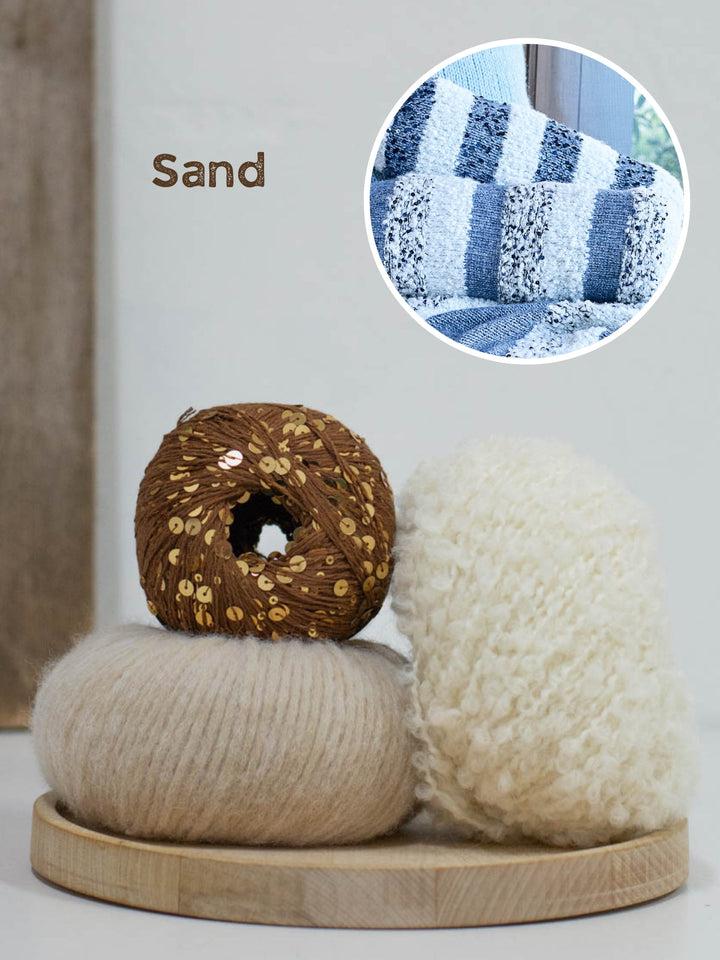 Strickpaket Orsetto Brigitte No. 2 Cosmo Nackenrolle