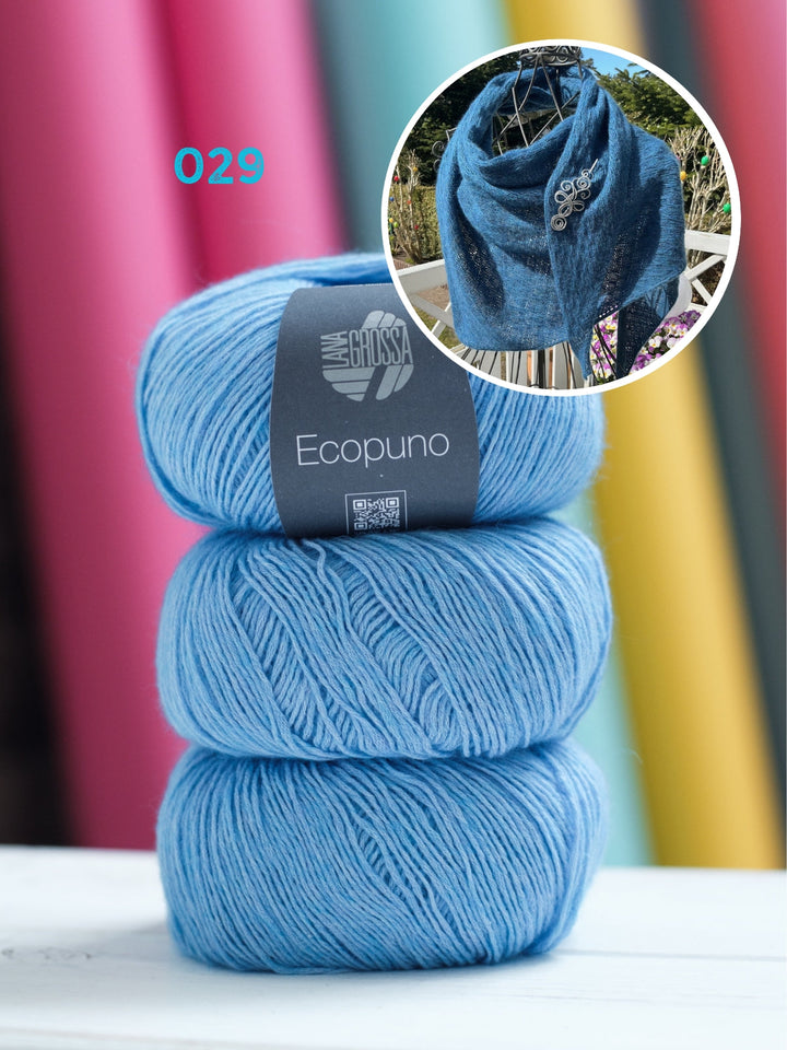 Strickpaket Lizas Tuch Tiny Tracks - Ecopuno