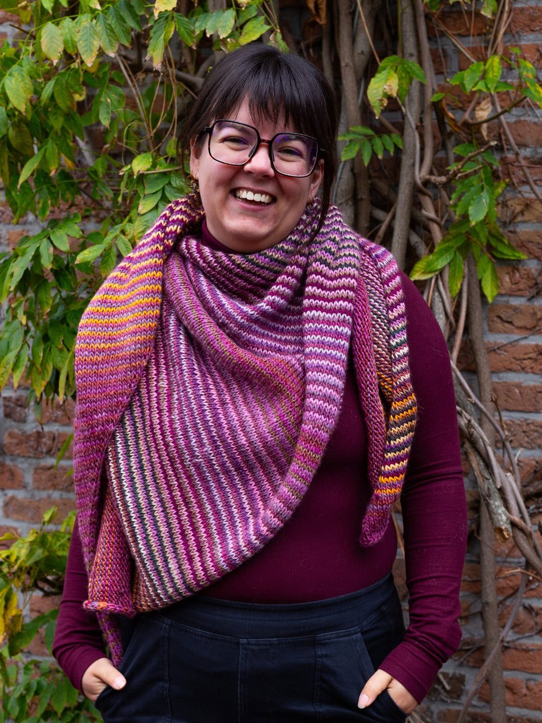 Strickpaket Colorful Friday Tuch - Limited Edition