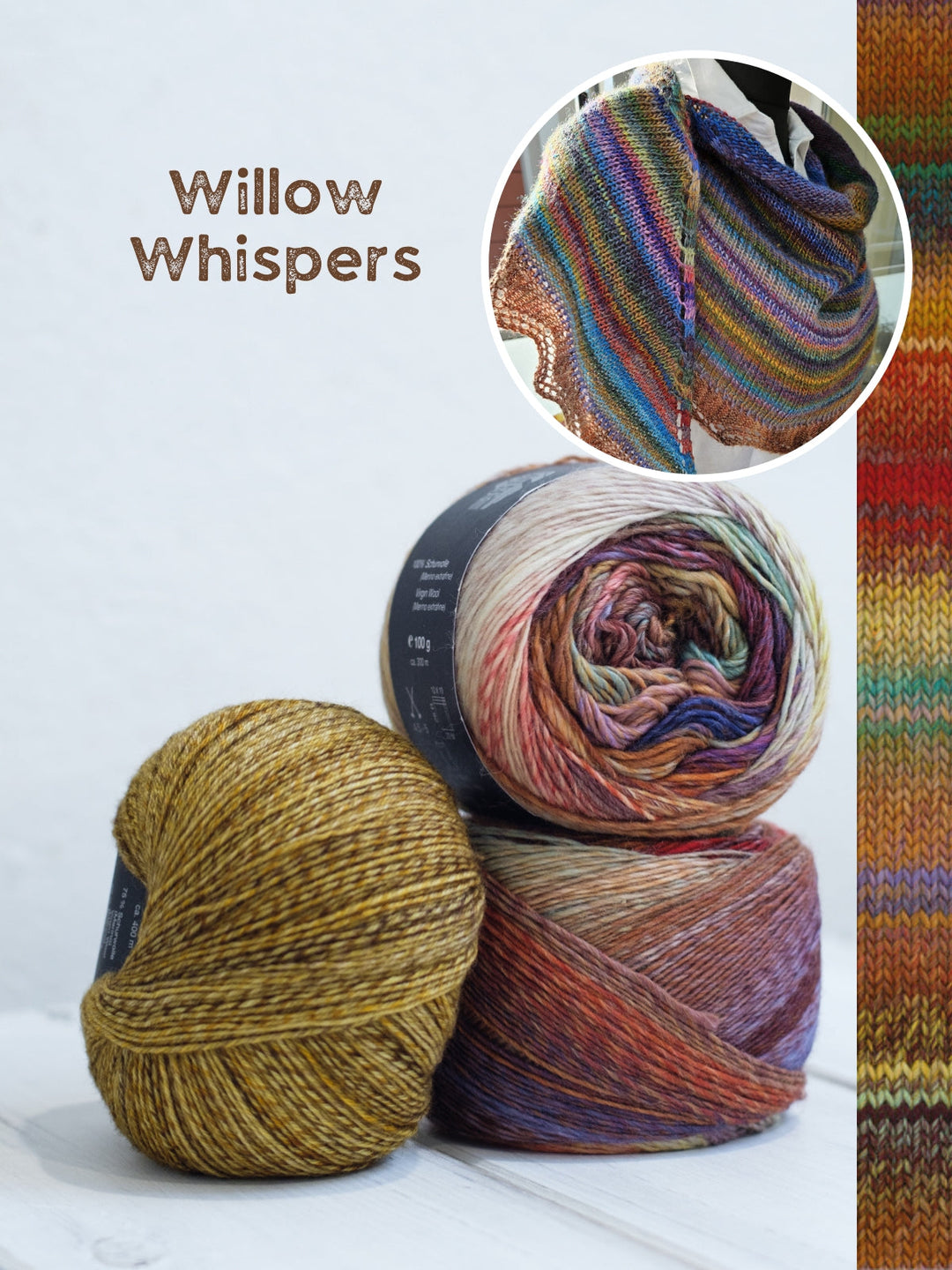 Strickpaket Lizas Tuch Silberfarn - Colorissimo