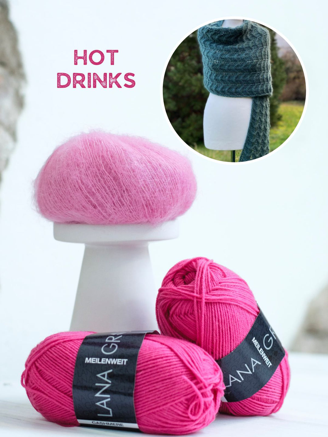 Strickpaket Lizas Tuch Winterwald