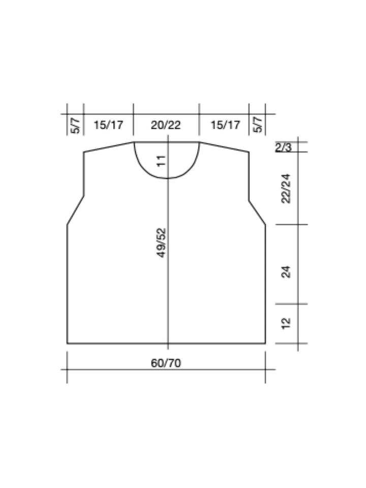Strickpaket Bomba Slipover