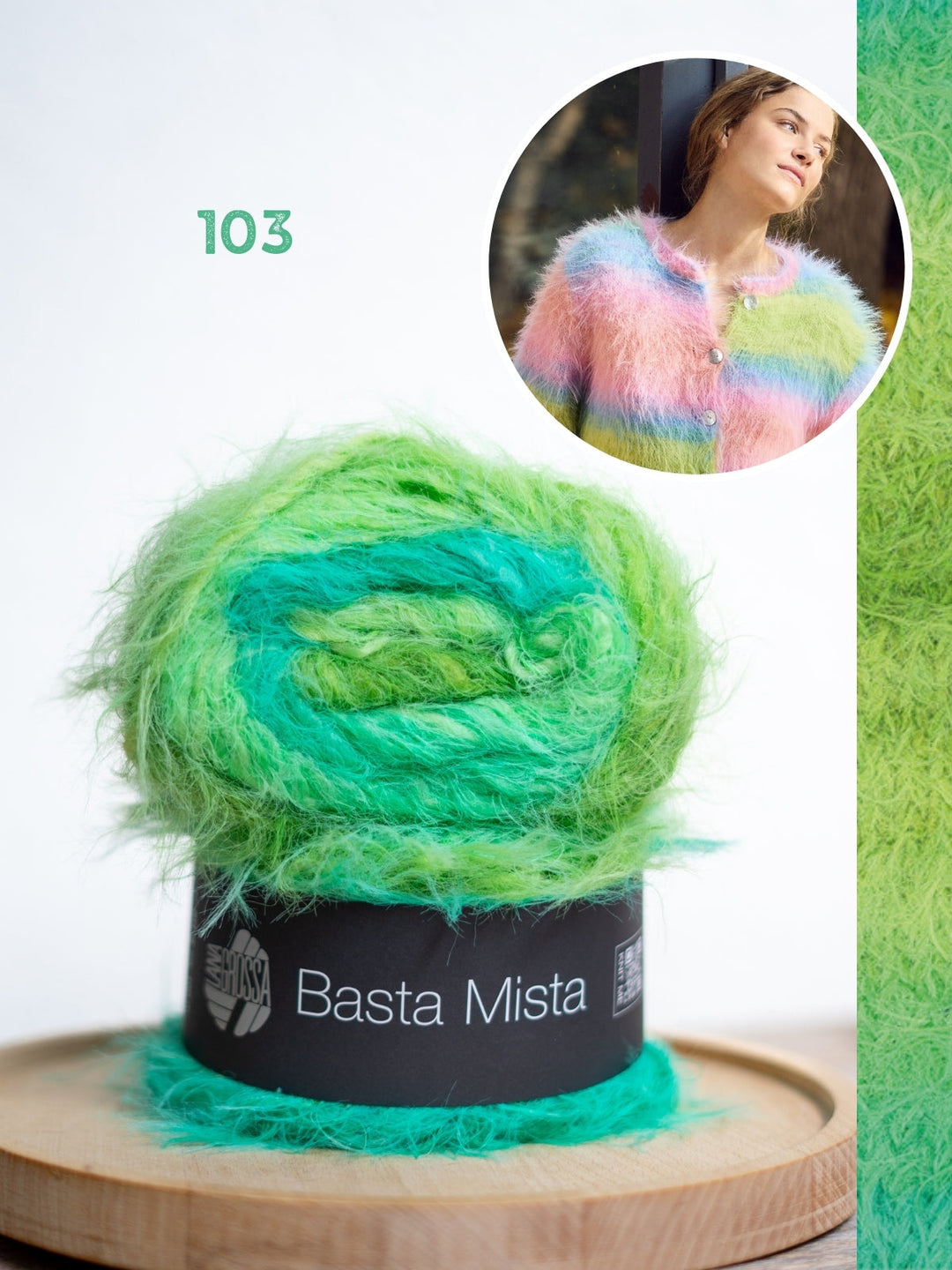 Strickpaket Basta Mista Jacke