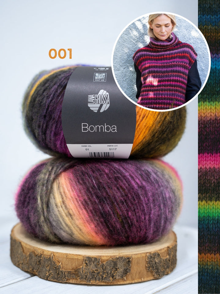 Strickpaket Bomba Slipover