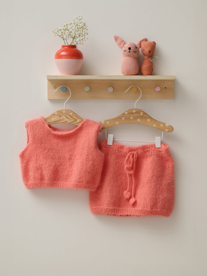 Strickpaket Cosy Socks Top+Rock und Kleid