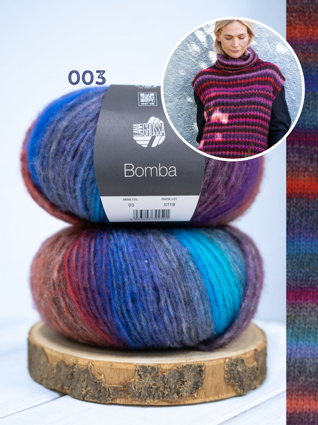 Strickpaket Bomba Slipover