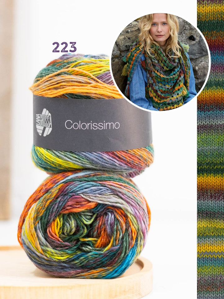 Häkelpaket Colorissimo Dreieckstuch