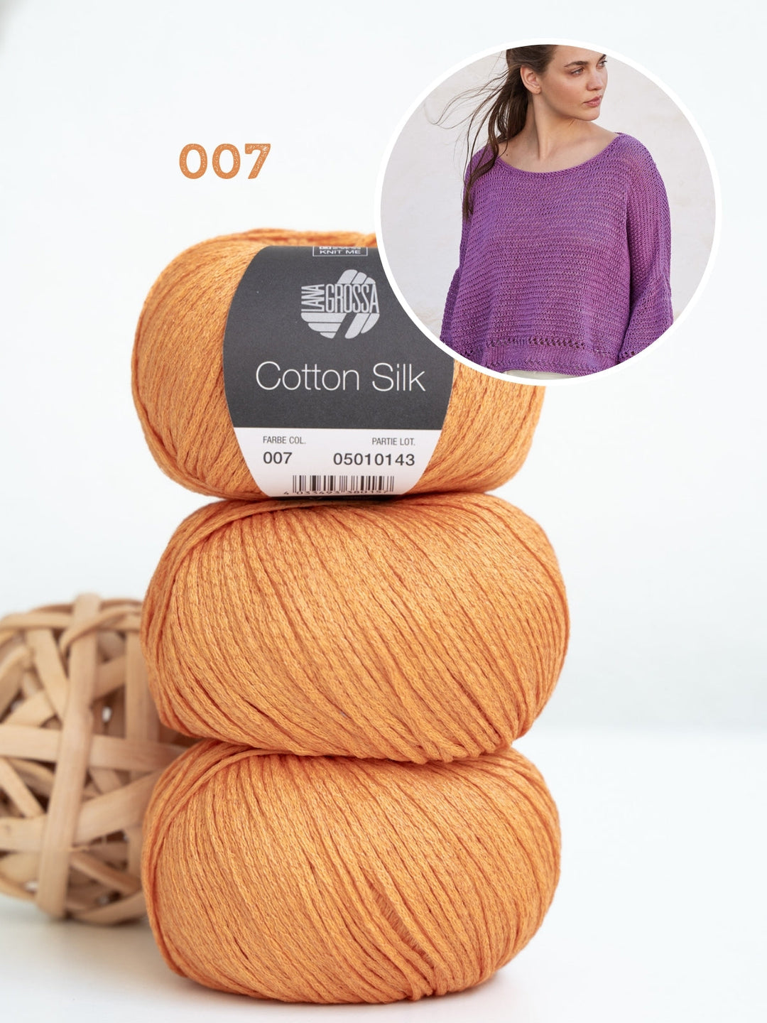 Strickpaket Cotton Silk Shirt