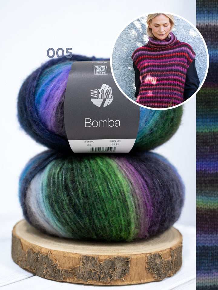 Strickpaket Bomba Slipover