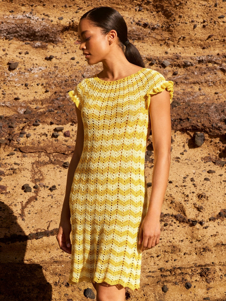 Häkelpaket Filo Paillettes Kleid