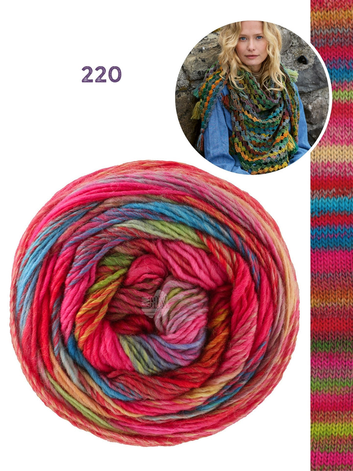 Häkelpaket Colorissimo Dreieckstuch