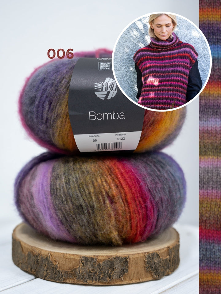 Strickpaket Bomba Slipover