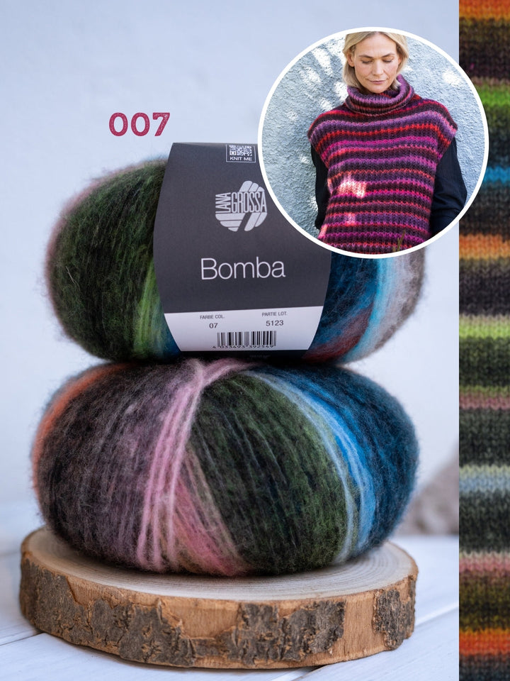 Strickpaket Bomba Slipover
