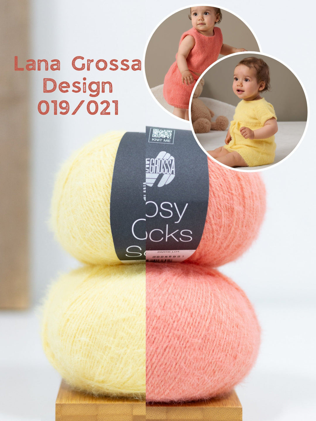 Strickpaket Cosy Socks Top+Rock und Kleid