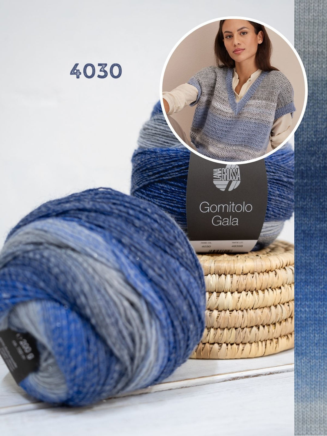 Häkelpaket Gomitolo Gala Pullunder