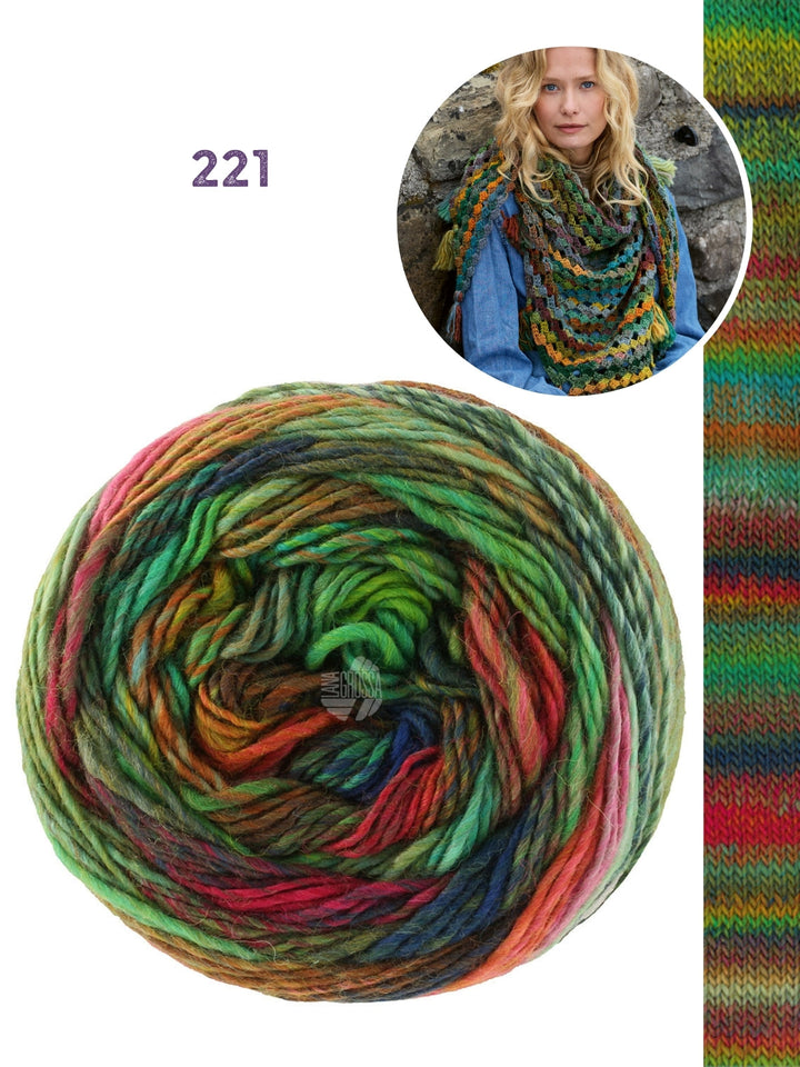 Häkelpaket Colorissimo Dreieckstuch