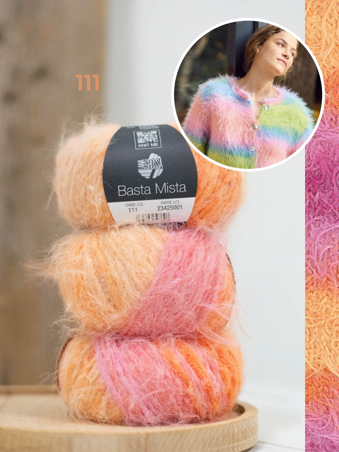 Strickpaket Basta Mista Jacke