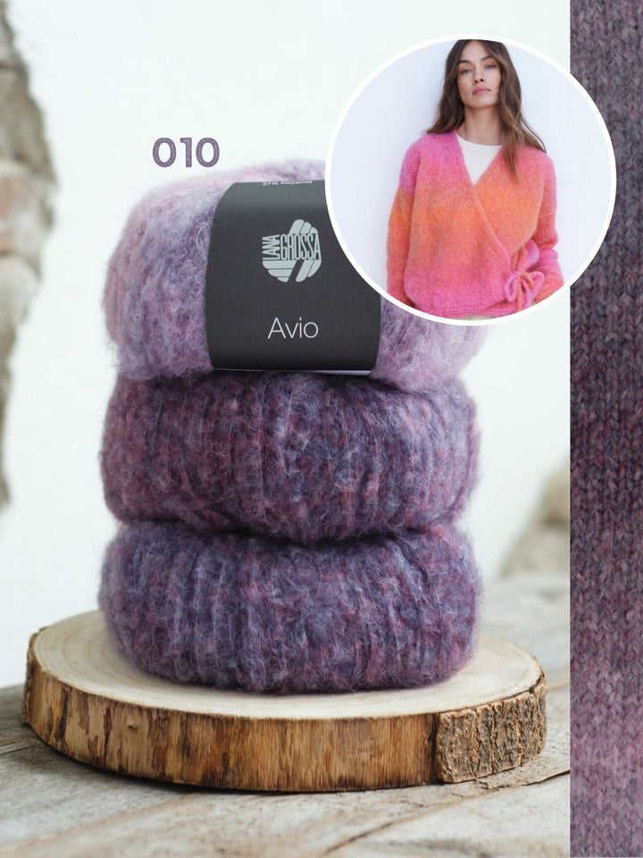 Strickpaket Avio Wickeljacke