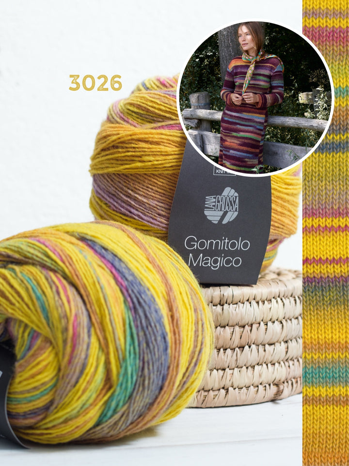 Häkelpaket Gomitolo Magico Kleid