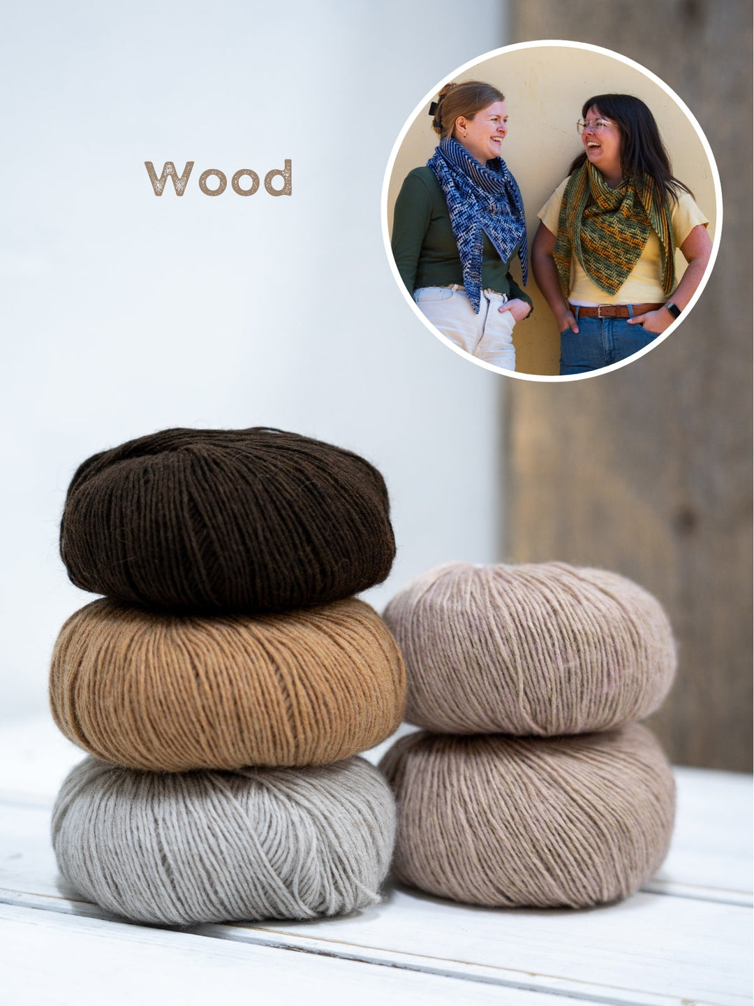 Strickpaket Mosaik Tuch