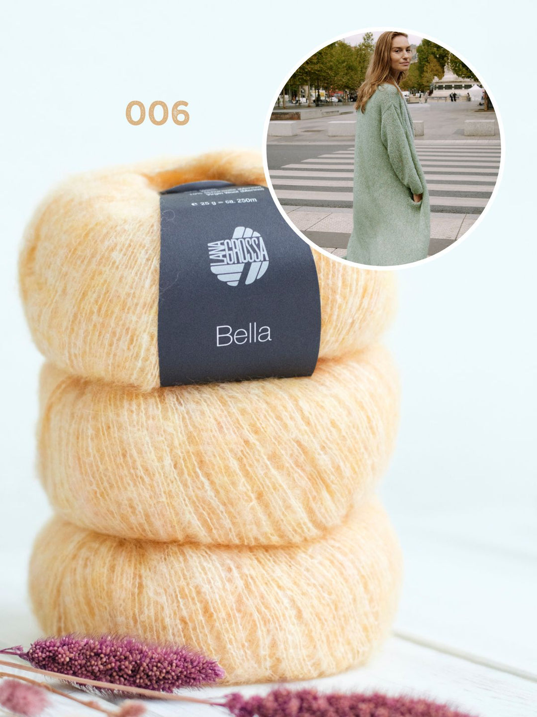 Strickpaket Bella Mantel