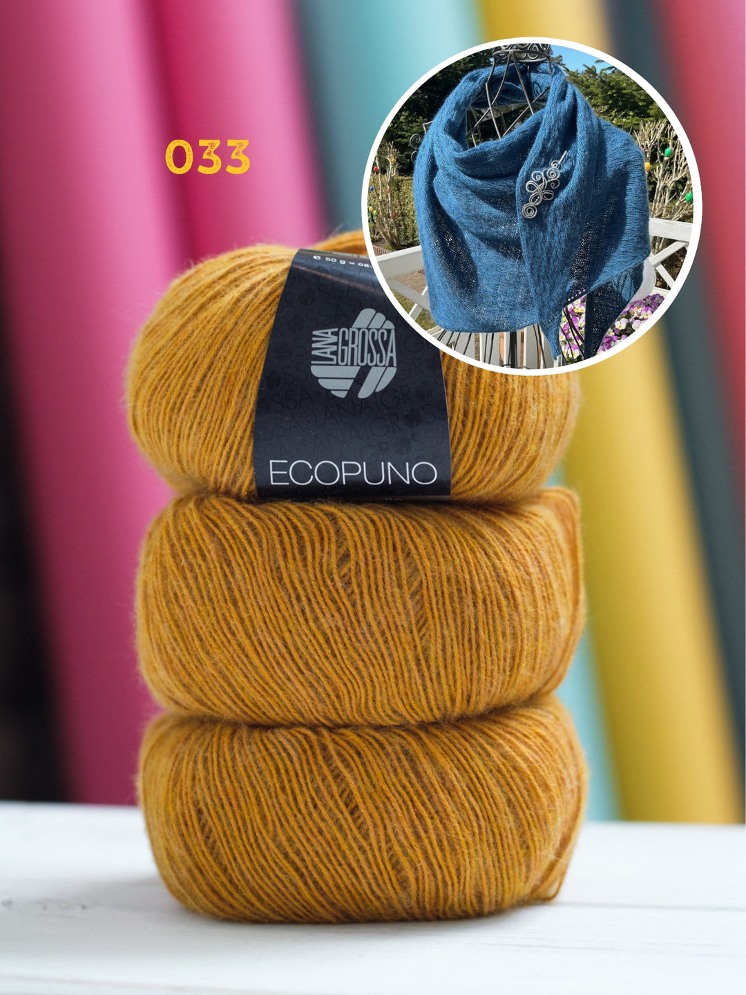 Strickpaket Lizas Tuch Tiny Tracks - Ecopuno