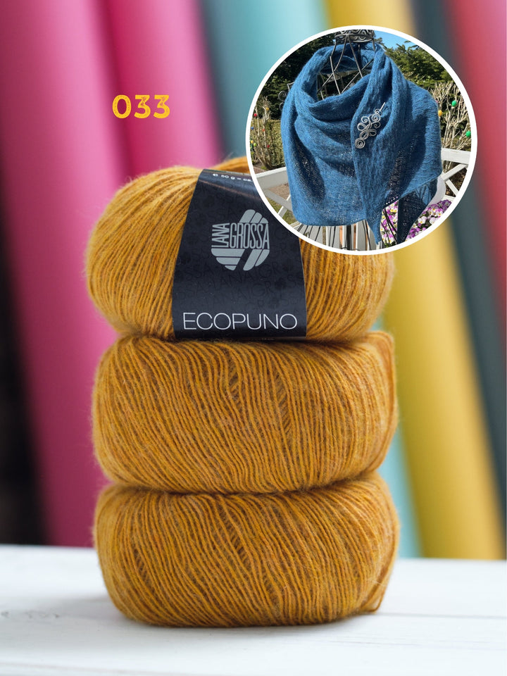 Strickpaket Lizas Tuch Tiny Tracks - Ecopuno