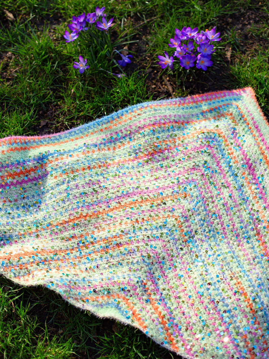 Häkelpaket Spring Sparkle Tuch