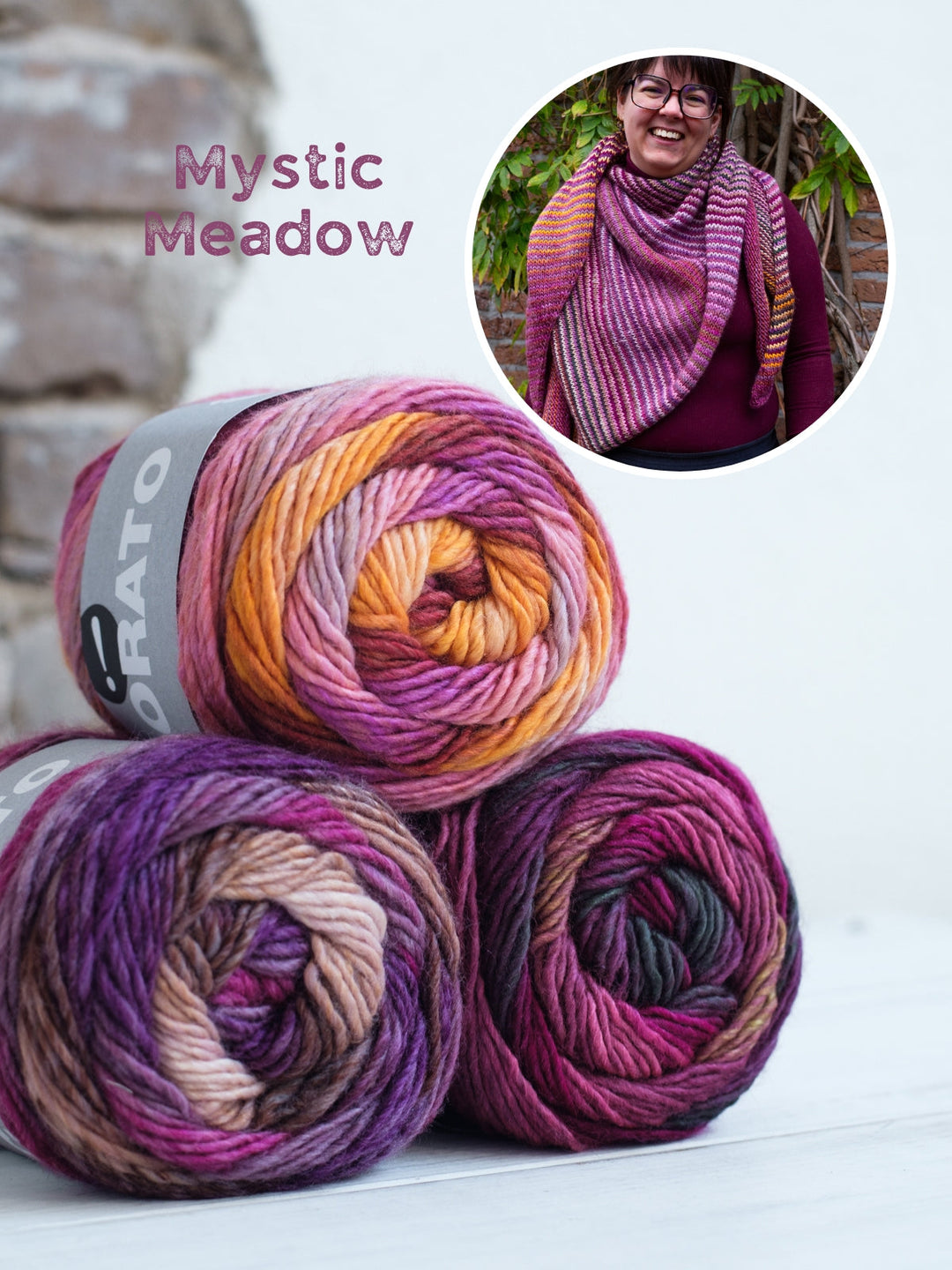 Strickpaket Colorful Friday Tuch - Limited Edition