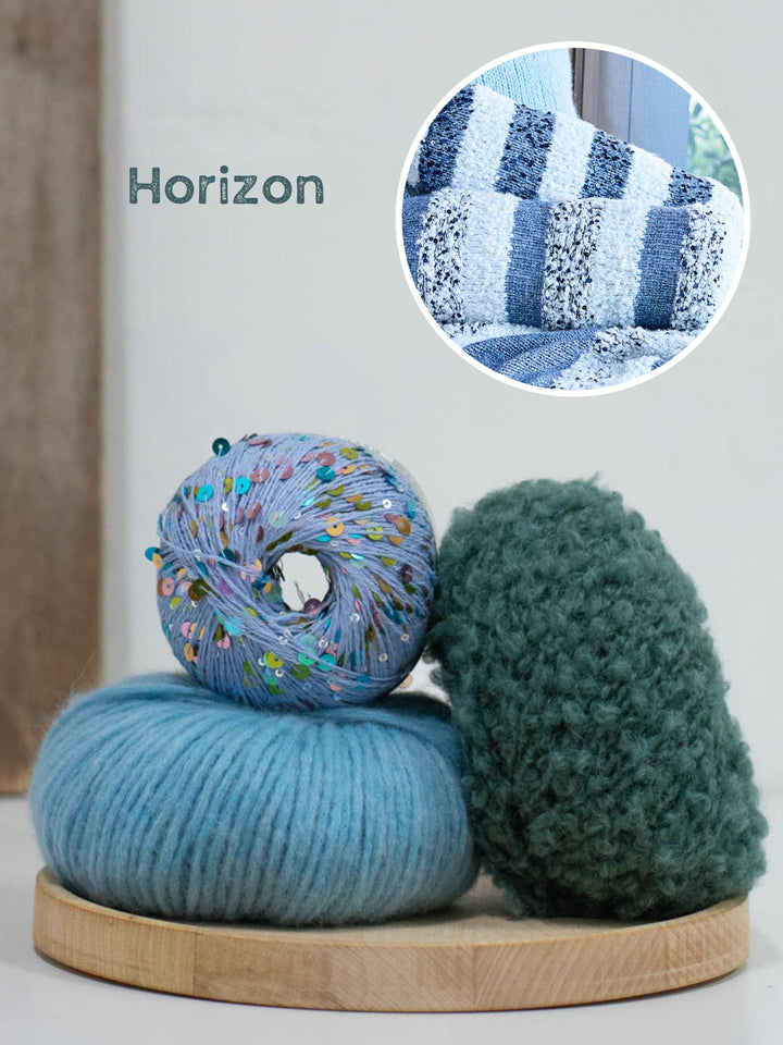 Strickpaket Orsetto Brigitte No. 2 Cosmo Nackenrolle