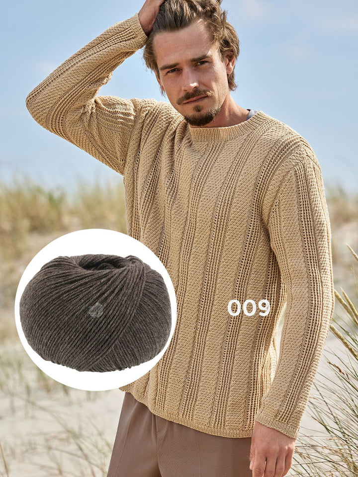 Strickpaket Merino Superiore Pullover - für ihn
