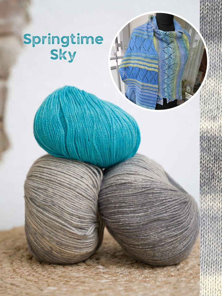 Strickpaket Lizas Tuch Nordic Vibes - Gomitolo Mambo Cotolana