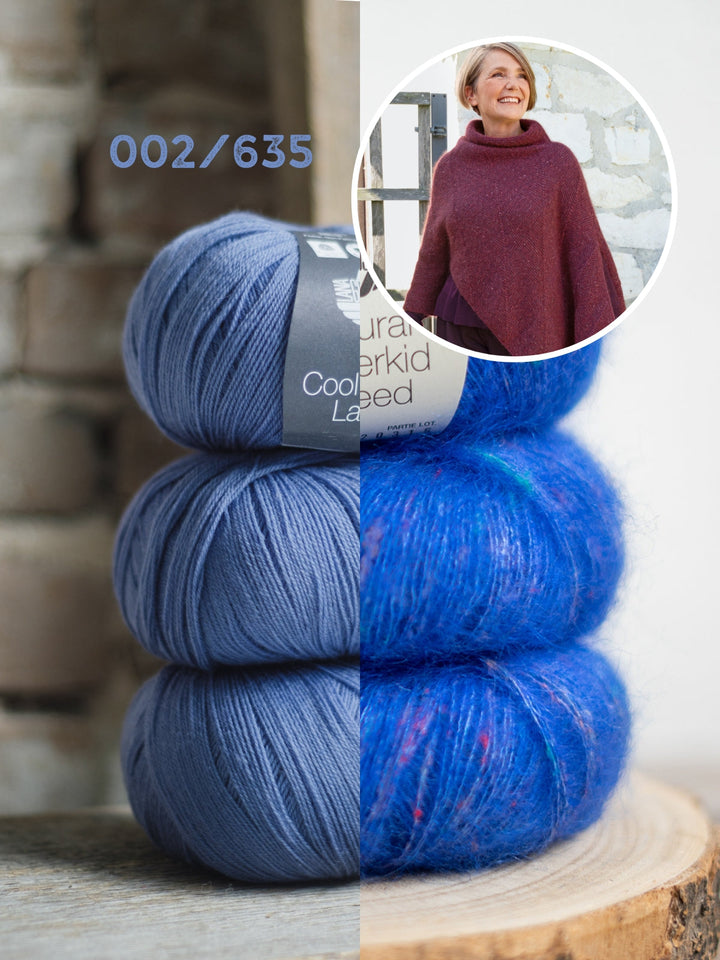Strickpaket Cara Poncho