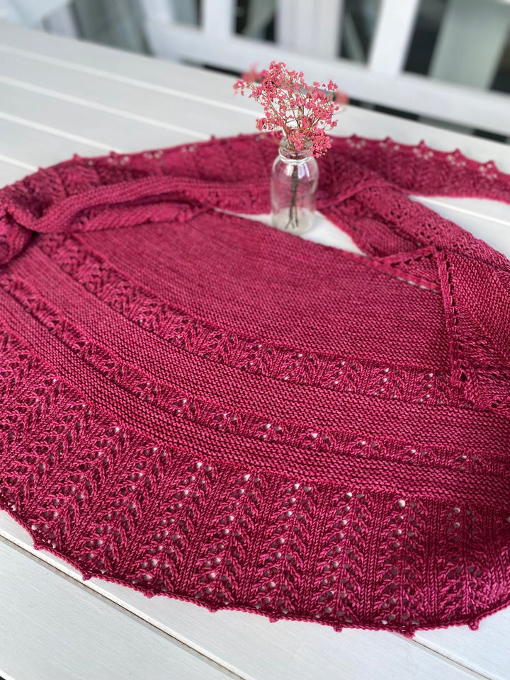 Strickpaket Lizas Tuch Muskatblüte