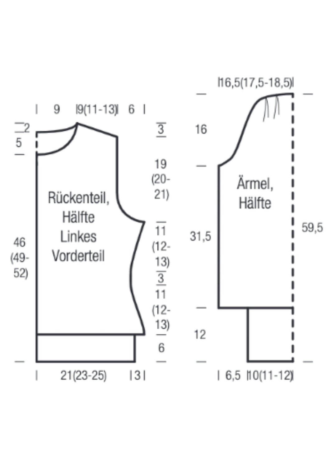 Strickpaket Cool Wool Jacke im Zopf-lochmuster