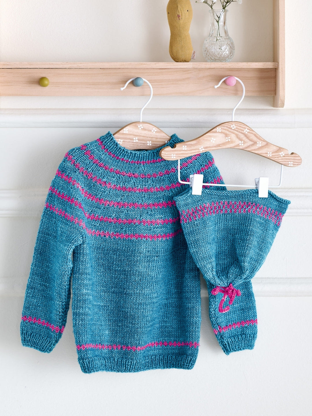 Strickpaket Cool Wool Vintage Pullover + Mütze