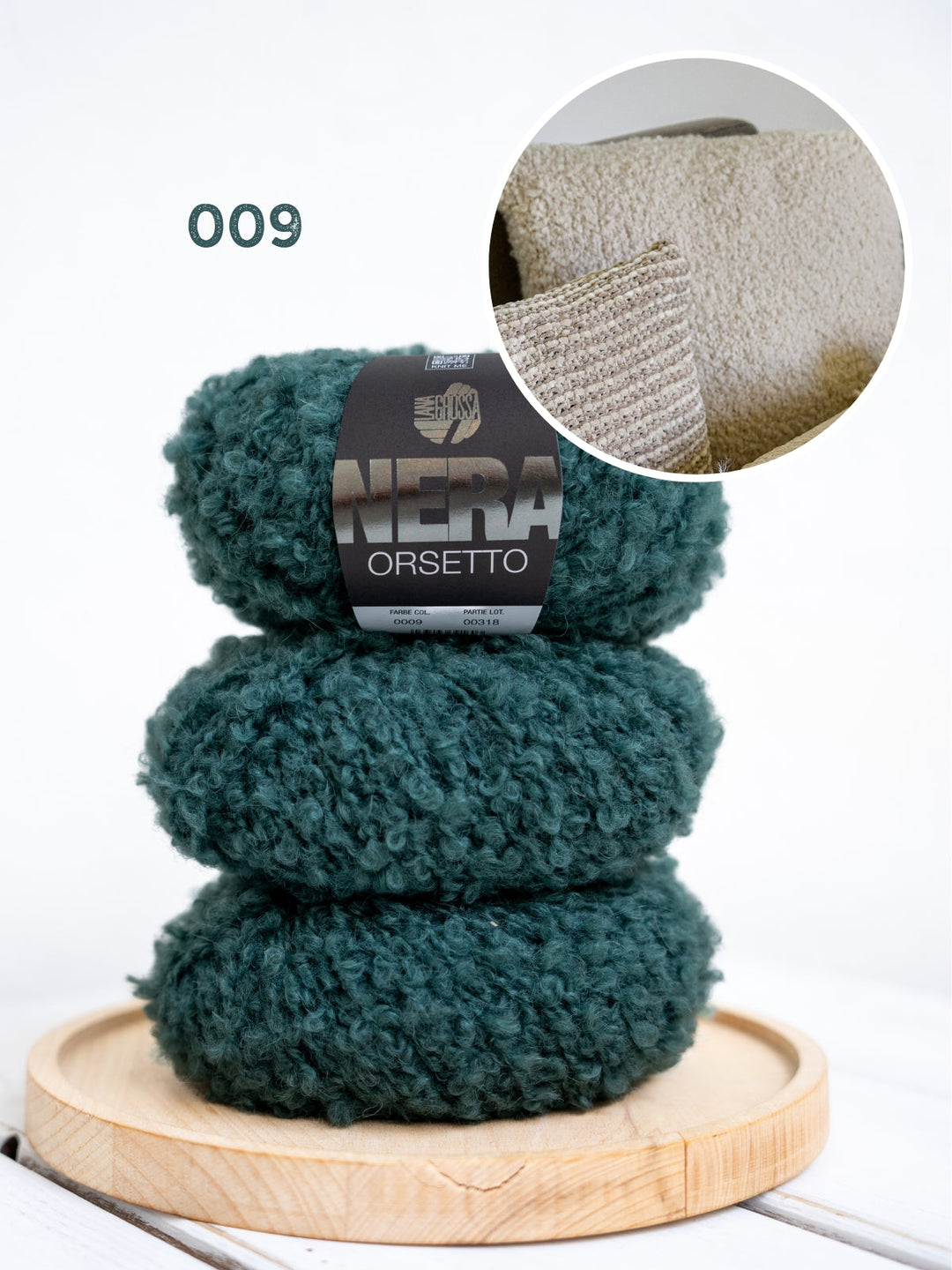 Strickpaket Orsetto Kissenhüllen