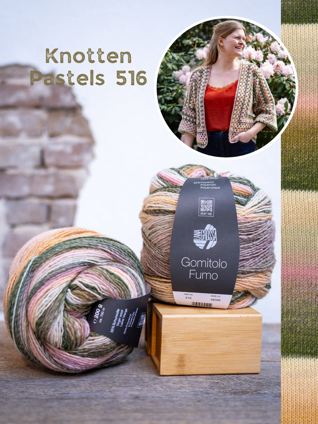 Häkelpaket Hexagon Jacke – CAL 2026