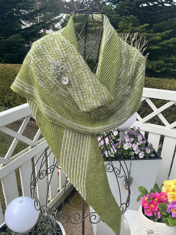 Strickpaket Lizas Tuch Square Garden