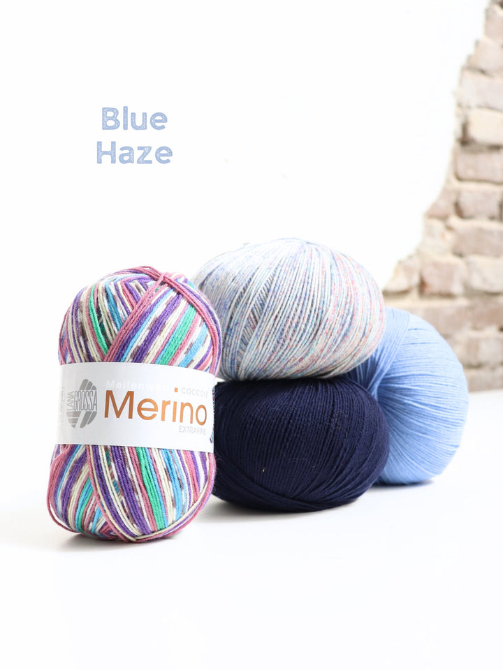 Sockenwolle-Probierpaket Merino