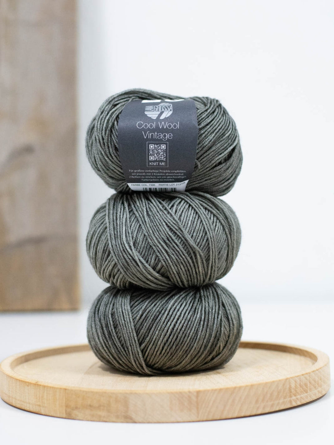 Cool Wool Vintage 7395 Zementgrau