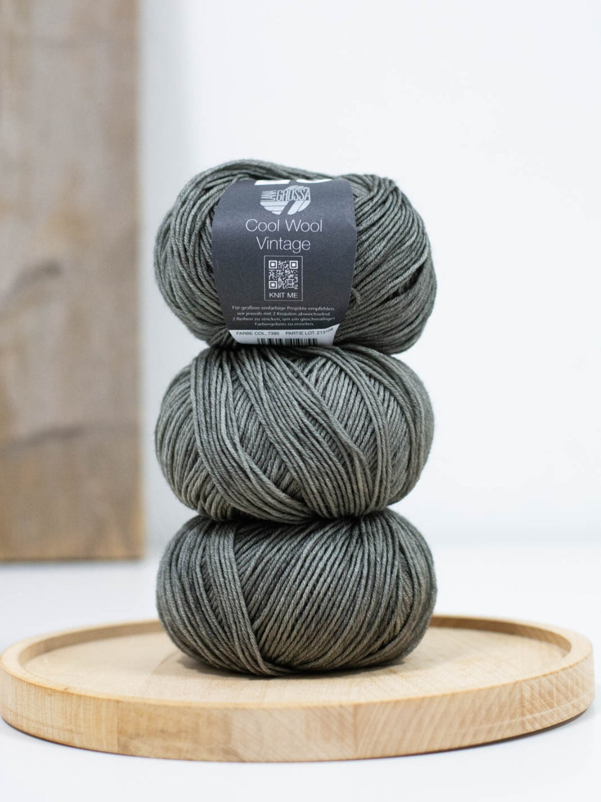 Cool Wool Vintage 7395 Zementgrau