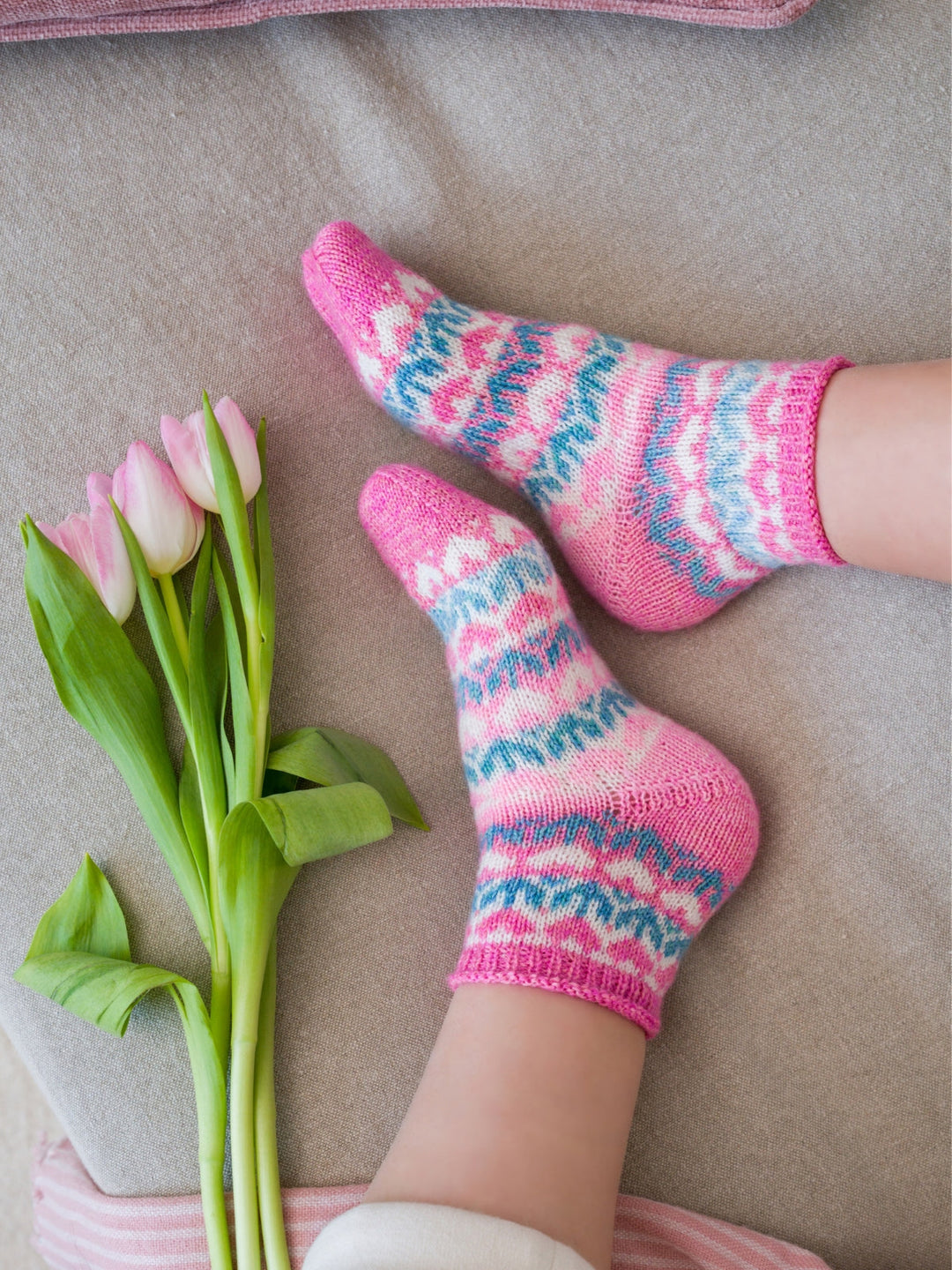 Strickpaket Frühlingssokken Seta Borneo Tanja Steinbach