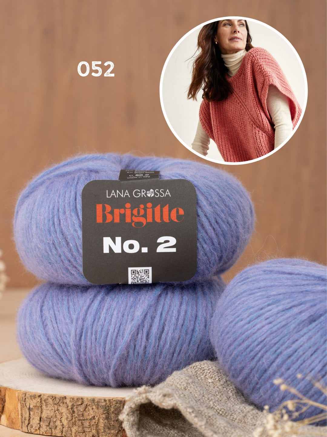 Strickpaket Brigitte No. 2 Pullunder