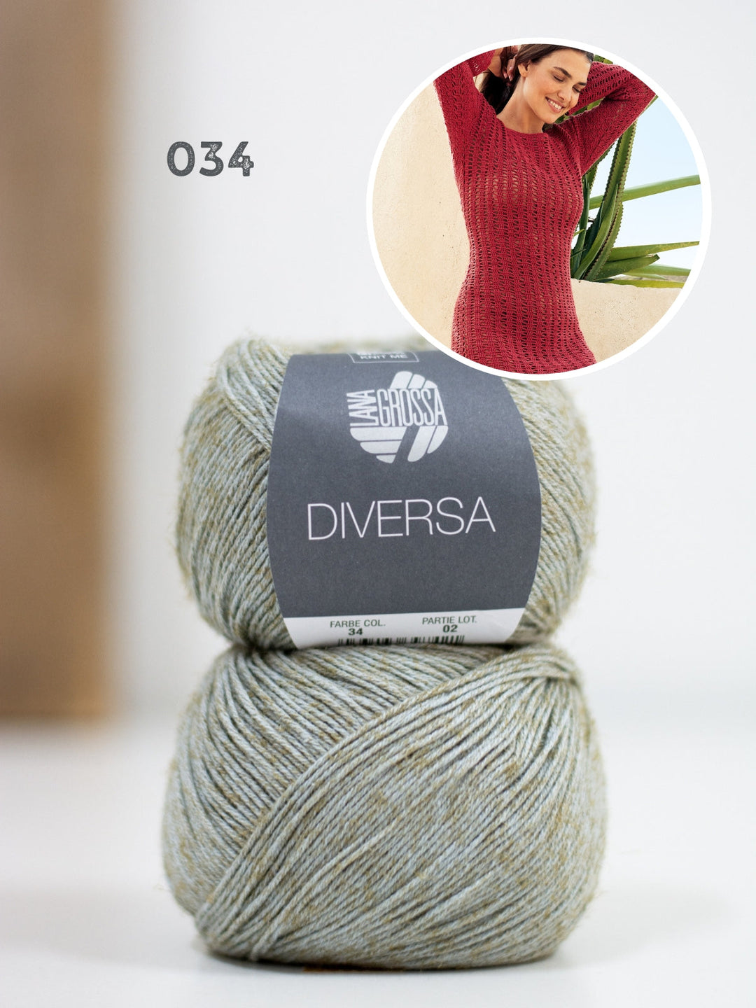 Häkelpaket Diversa Kleid